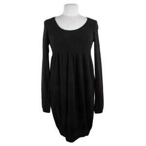 Vince 100% Cashmere Black Sweater Dress - Size Medium